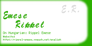 emese rippel business card